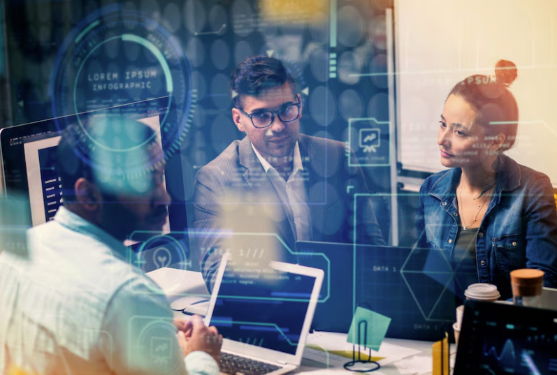 Visión BeTalent - Equipo trabajando con IA